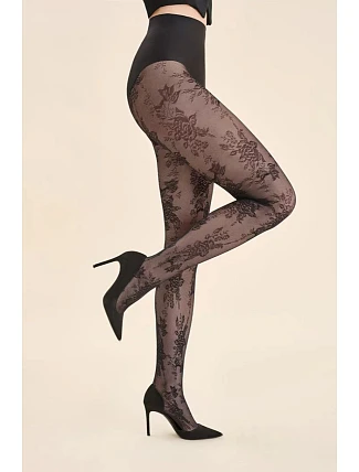 Tenké punčocháče - vzor CARMELA