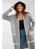 Svetr na zapínání model 170765 Rue Paris Svetr na zapínání model 170765 Rue Paris