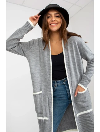 Svetr na zapínání model 170765 Rue Paris Svetr na zapínání model 170765 Rue Paris