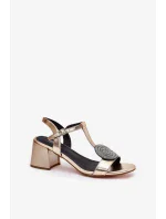 Sandály na podpatku  model 211643 Step in style