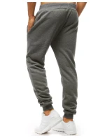 Pánské tmavě šedé tepláky FashionStreet UX2872