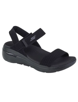 Sandály Skechers Go Walk Arch Fit - Polished 140264-BBK Black 39