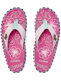 Dámské žabky Gumbies ISLANDER FLIP-FLOP BLUSH HIBISCUS
