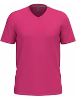 Kariban K 357 Pánské tričko s výstřihem do V 20.K357 fuchsia Kariban K 357 Pánské tričko s výstřihem do V 20.K357 fuchsia