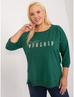 Halenka RV BZ 9449.76 tmavě zelená Halenka RV BZ 9449.76 tmavě zelená