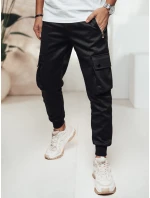 Pánské kalhoty cargo černé FashionStreet UX4459