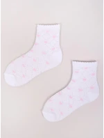 YOCLUB SKL-0014 Ažurové ponožky 0-9 měsíců