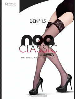 Samodržící punčochy Knittex Nicole 15 den