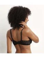 Dámská podprsenka bez kostic DIM DAILY DENTELLE WIREFREE SOFT CUP BRA - DIM - černá