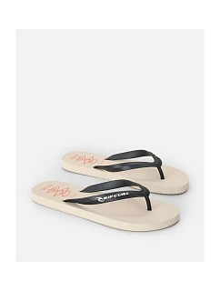 Pánské žabky RIP CURL Icons Of Surf Bloom Open Toe, béžové