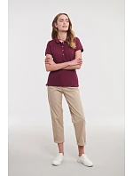 Russell Athletic 566F Dámské elastické piqué polo 10.566F light oxford Russell Athletic 566F Dámské elastické piqué polo 10.566F light oxford