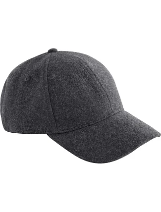 Beechfield B 619 6 panelová kšiltovka "Wool Blend" 53.0619 charcoal Beechfield B 619 6 panelová kšiltovka "Wool Blend" 53.0619 charcoal