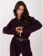 Košile IT KS 22390.81 tmavě fialová Košile IT KS 22390.81 tmavě fialová