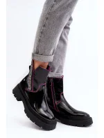 Kožené Dámské Kozačky Maciejka 06236-15 Černá Kožené Dámské Kozačky Maciejka 06236-15 Černá