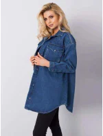 Dámské riflové tričko s kapsami 157.15 - RUE PARIS Dámské riflové tričko s kapsami 157.15 - RUE PARIS