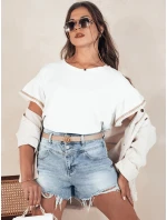 Dámské džínové šortky HOTSHORT modré FashionStreet SY0366 Dámské džínové šortky HOTSHORT modré FashionStreet SY0366