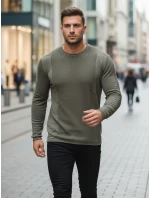 Pánský khaki svetr WX2310z