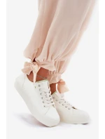 Dámské Tenisky Na Platformě Z Eko Kůže Big Star RR274A295 Bílé