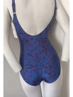 Jednodílné dámské plavky 7276 M1 modré - Anita