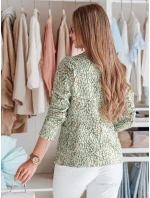 Dámská bunda do pasu MARABELL mint FashionStreet PY0128