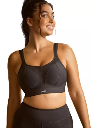 Sportovní podprsenka 7341B Sport black - Panache