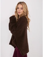 Jumper CH SW 72981.05P tmavě hnědý