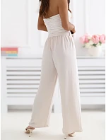 Kalhoty CS SP XYS3649.95 světle béžové