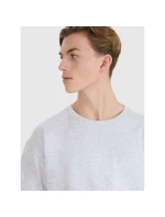 Oversize hladké unisex tričko 4F 4FWSS25TTSHU1972-27M