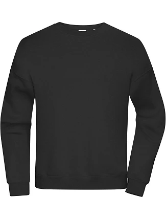 Daiber 8042 Těžká oversize unisex mikina 02.8042 black