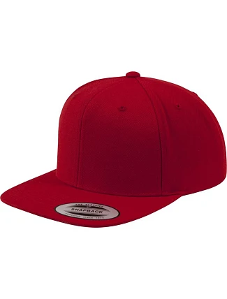 Flexfit 6089M 6 panelová Snapback kšiltovka 55.6089 red/red