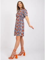 Šaty D73781M30312A hnědé