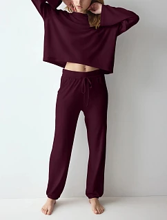 Dámské tepláky Cozy Comfort Cozy Trouser X 01 červené Red - TRIUMPH
