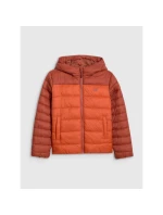 Chlapecká péřová bunda se syntetickou výplní 4F 4FJRAW25TDJAM0770-81S Chlapecká péřová bunda se syntetickou výplní 4F 4FJRAW25TDJAM0770-81S