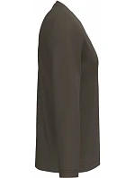 Kariban K 358 Pánské tričko do V s dl. rukávem 20.K358 dark khaki Kariban K 358 Pánské tričko do V s dl. rukávem 20.K358 dark khaki