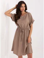 MI SK šaty A63751.67 tmavě lila