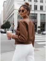 Dámská kožená bunda SANTOL camel FashionStreet TY4341
