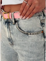 Dámské džínové kalhoty mom fit MERTINE blue FashionStreet UY2503