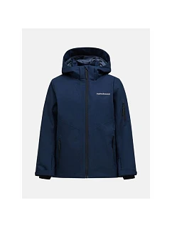 Bunda PEAK PERFORMANCE JR Maroon Insulated Jacket, tmavě modrá