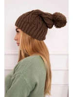 Fleecová čepice Paulina K227 mocca Fleecová čepice Paulina K227 mocca