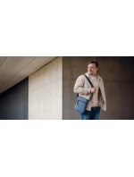 Pánská crossbody taška Vuch Tate Blue Pánská crossbody taška Vuch Tate Blue