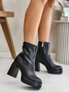 Boty na podpatku model 201535 Step in style