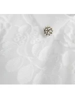 Elegantní halenka v barvě ecru s límečkem (8521/1) Elegantní halenka v barvě ecru s límečkem (8521/1)