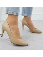 Lodičky Stiletto coffee Sergio Leone 1396