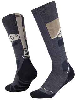 Ponožky BUFF Merino Heavyweight Over The Calf 138872779, tmavě modré, velikost 36–38