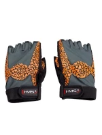 Tělocvičné rukavice Oragne/Gray W HMS RST03 r.M dámské Tělocvičné rukavice Oragne/Gray W HMS RST03 r.M dámské