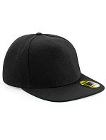 Beechfield B 660 5 panelová kšiltovka s rovným kšiltem 53.0660 black/black Beechfield B 660 5 panelová kšiltovka s rovným kšiltem 53.0660 black/black