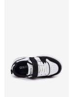 Lehké Dětské Tenisky Big Star RR374052 Bílá-Černá
