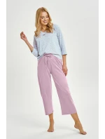 3448 DÁMSKÉ DLOUHÉ PYŽAMO DEBORA M-XL