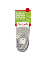 Unisex ponožky invisible BAMBUS SNEAKER SOCKS - BELLINDA - šedá