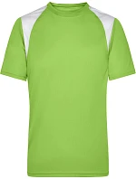 Daiber JN 397 Pánské běžecké tričko 02.0397 lime green/white Daiber JN 397 Pánské běžecké tričko 02.0397 lime green/white